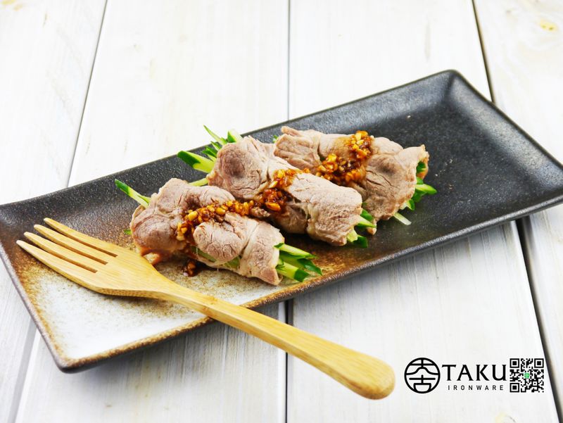 白肉黃瓜捲