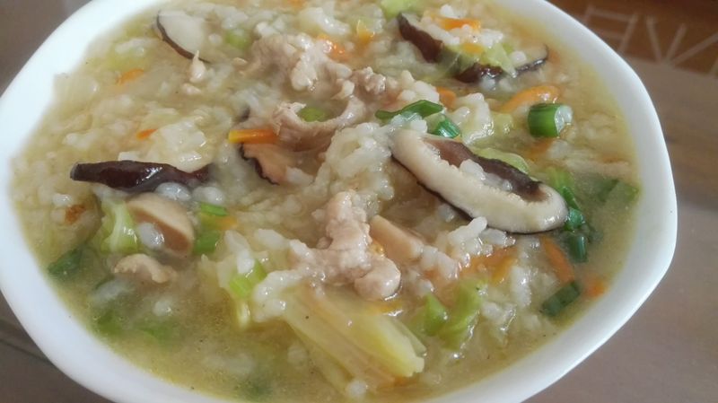 高麗菜鹹粥