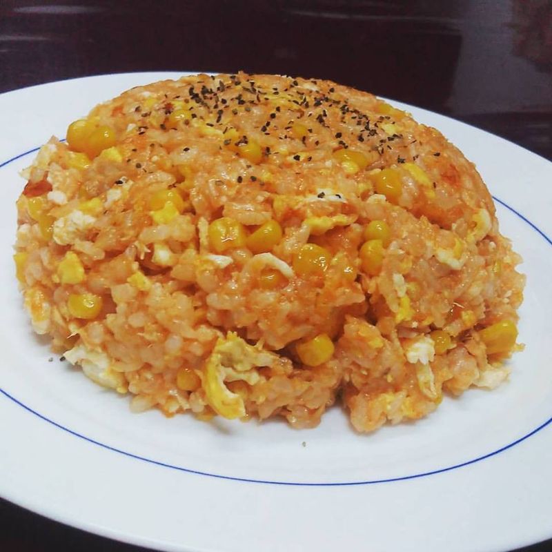 茄汁鮪魚玉米炒飯