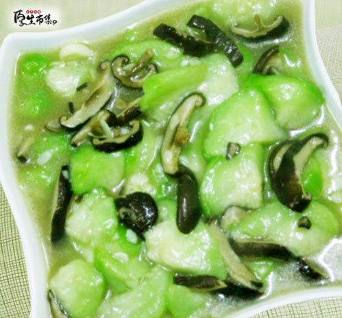 【厚生廚房】香菇燴絲瓜