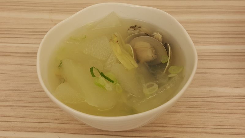 消暑的冬瓜蛤蜊湯