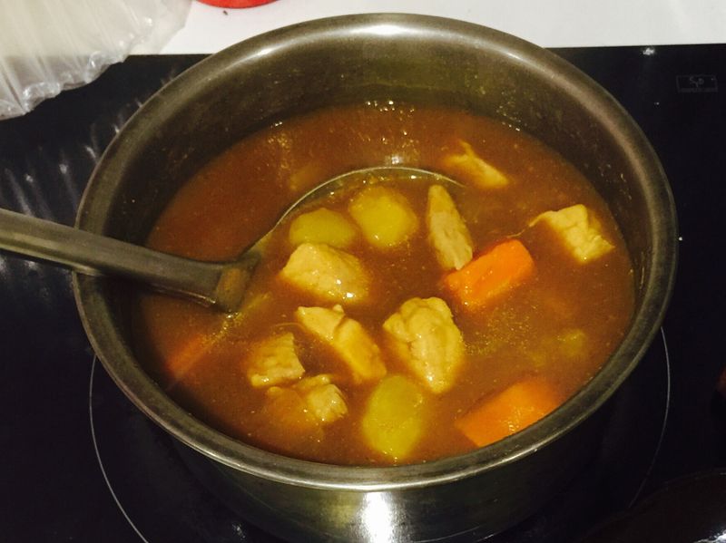 簡單咖喱飯
