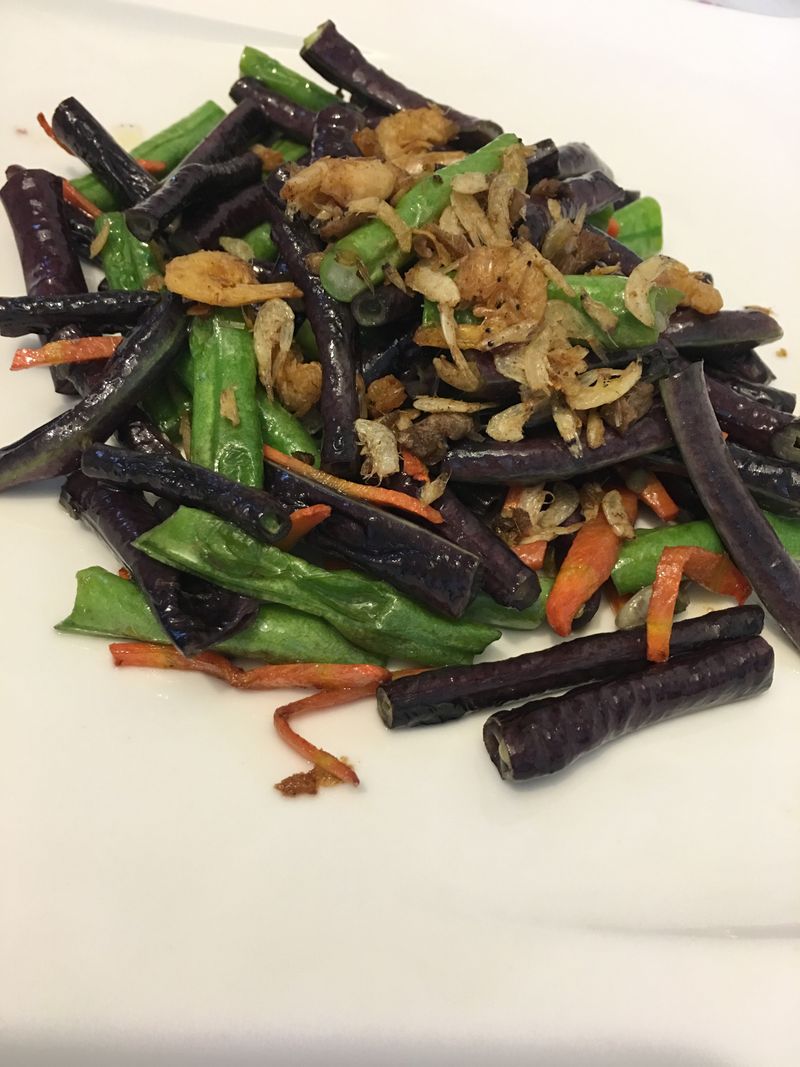 炒雙色菜豆