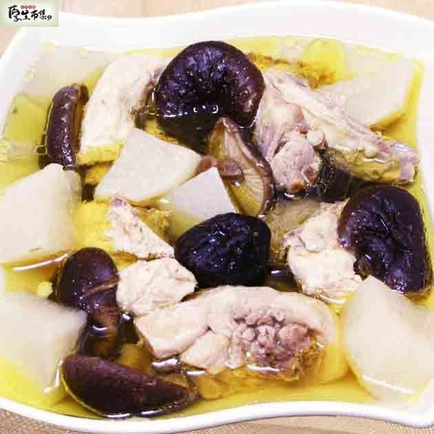 【厚生廚房】香菇蘿蔔雞湯