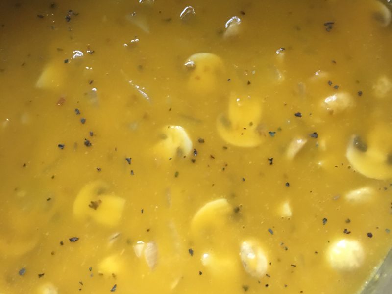 南瓜蘑菇濃湯