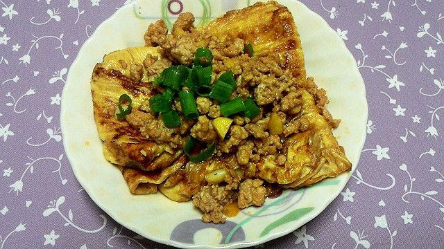 豆皮香燴絞肉