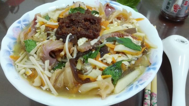 沙茶魷魚羹