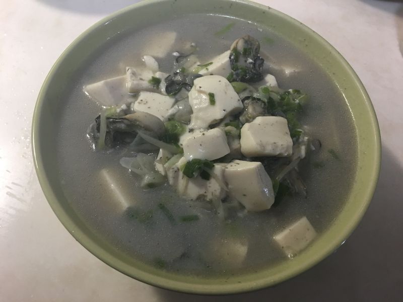 鮮蚵嫩豆腐