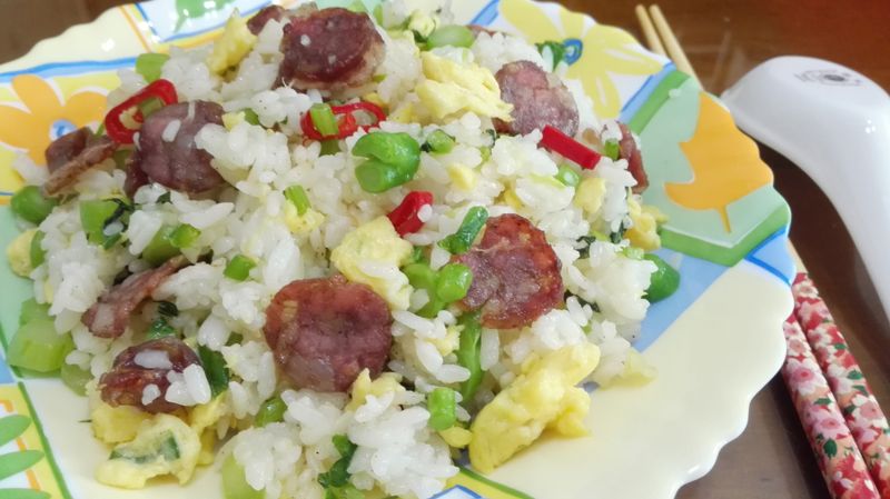 芥蘭炒飯