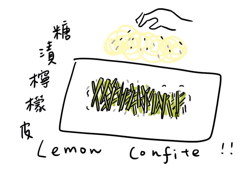 糖漬檸檬皮