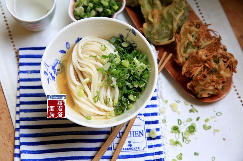 烏龍麵，湯頭做法。