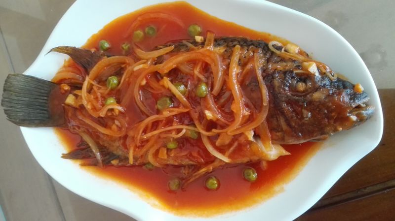 茄汁吳郭魚
