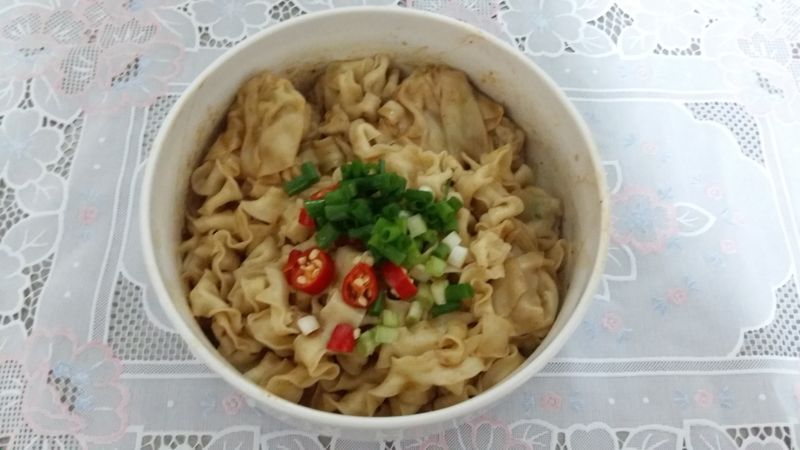 【五木拉麵】-簡易紅油炒手麵