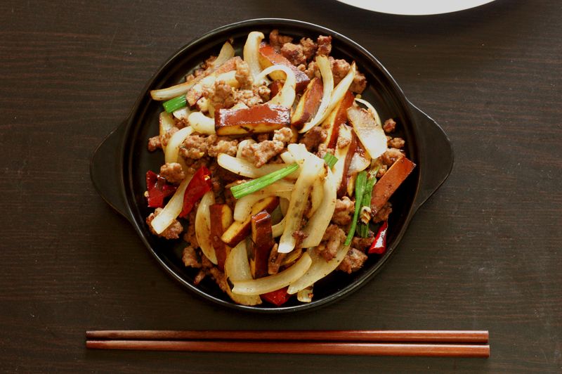 辣椒小魚炒豆干豪華版