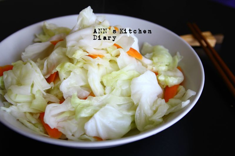 家常清炒高麗菜