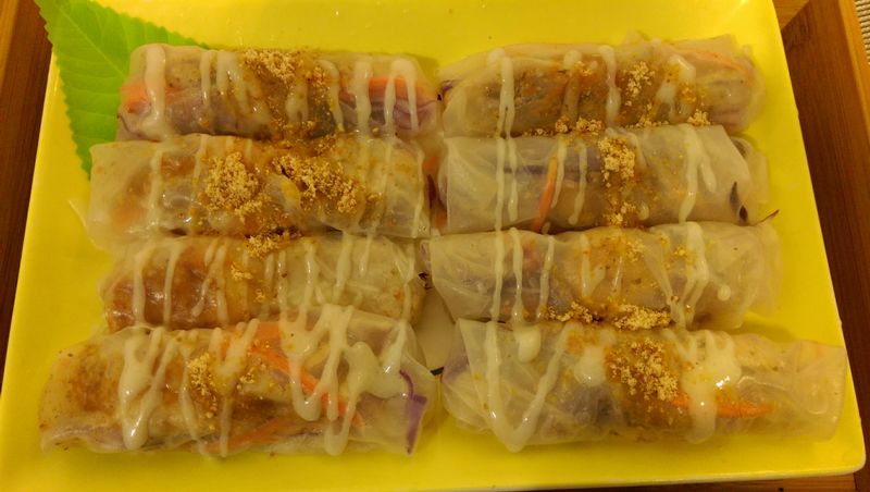 かにの台版越南春捲