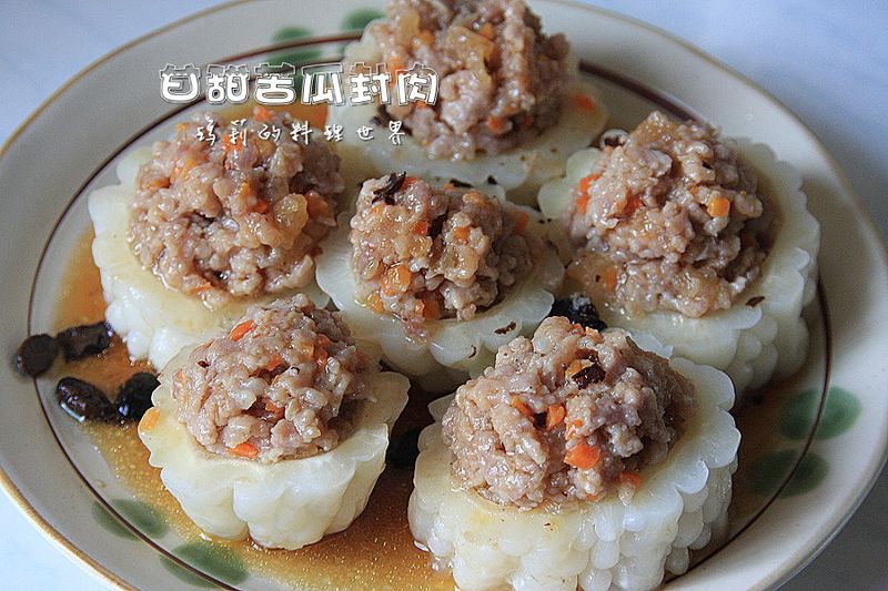 瑪莉廚房:甘甜苦瓜封肉