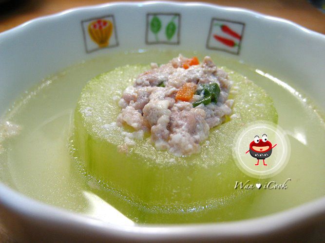 ♡宛の美好”食“光 ✿ 大黃瓜鑲肉丸湯
