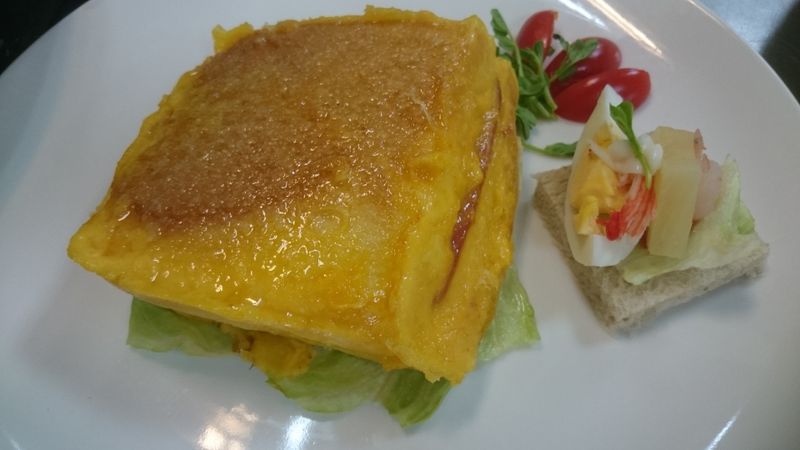 法式起司火腿三明治