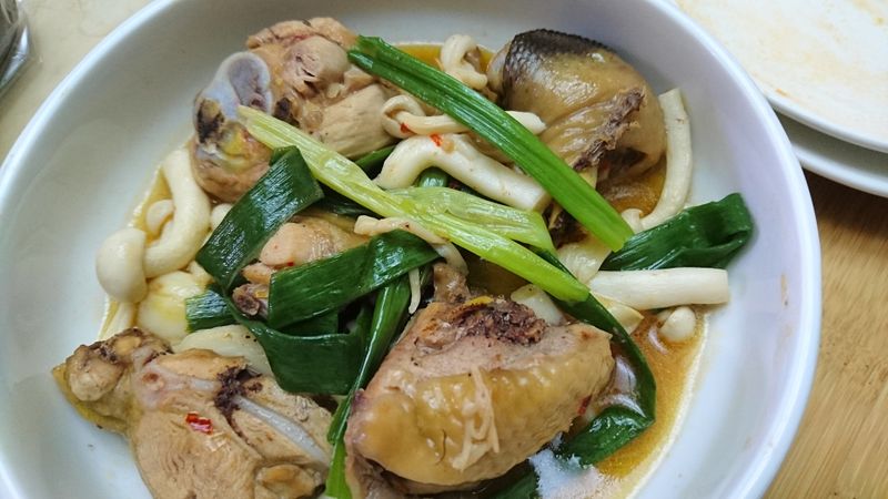 泰式菇菇雞