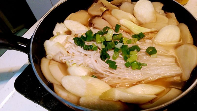 無油菇菇美人腿(零廚藝料理)
