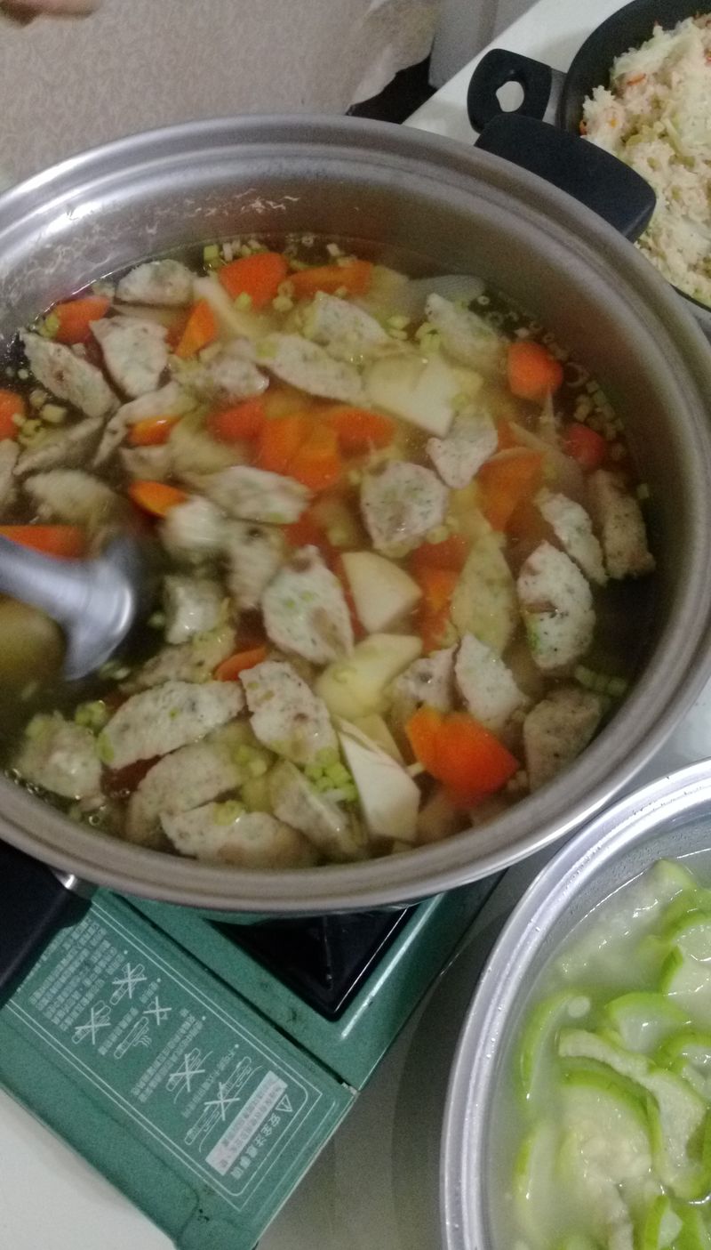 竹荀素丸子湯