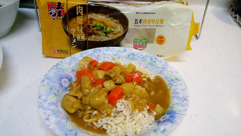 咖哩拉麵-五木拉麵