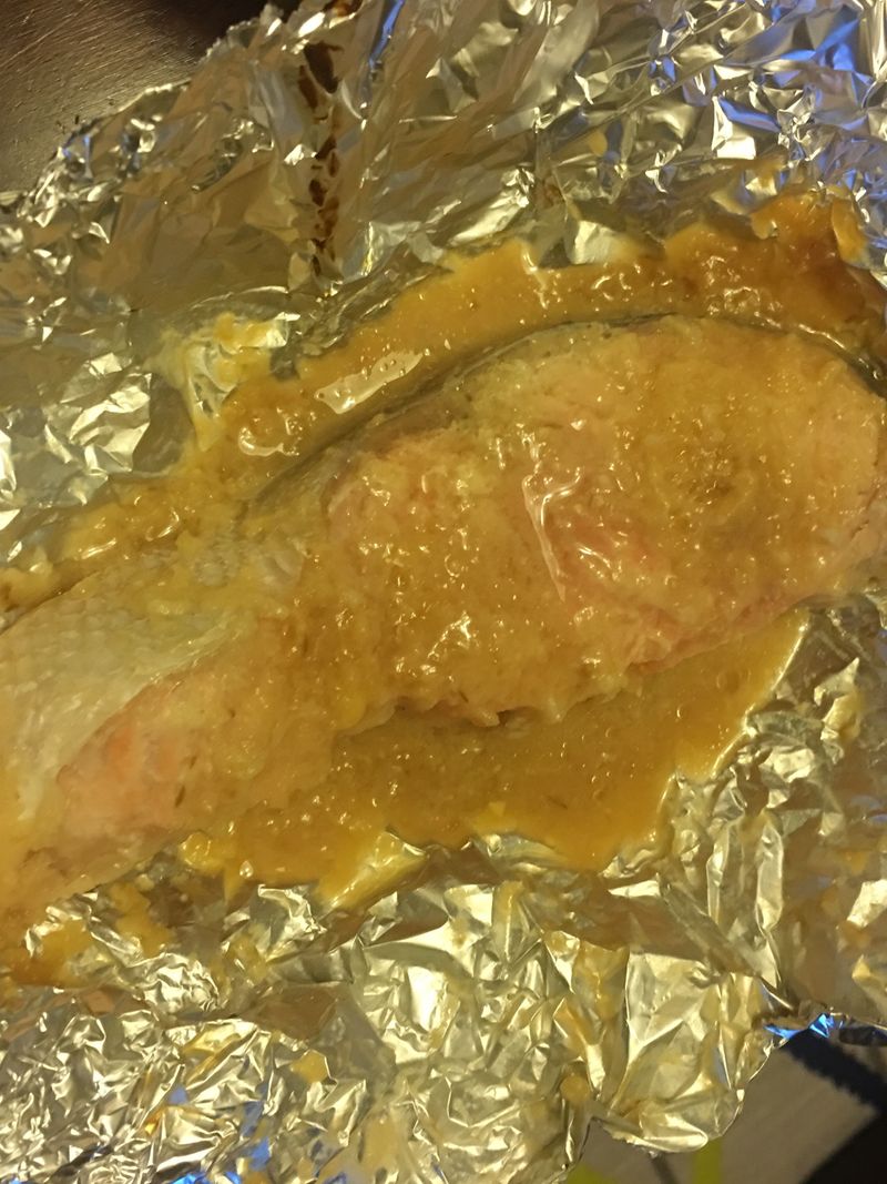 味噌烤鮭魚
