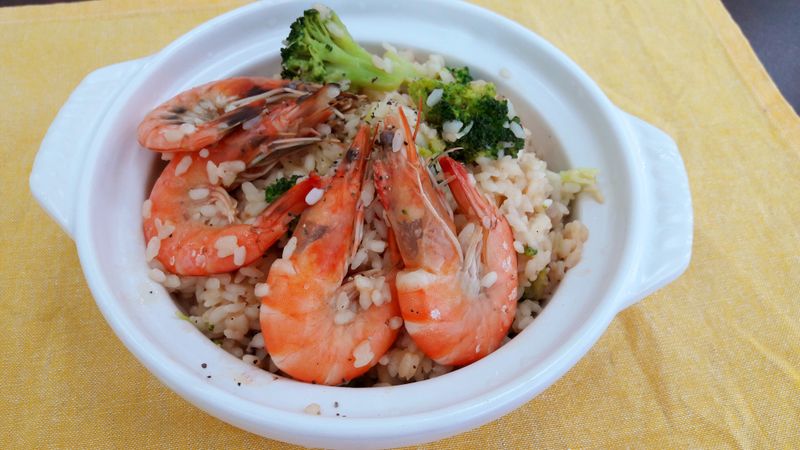 奶油海鮮燉飯