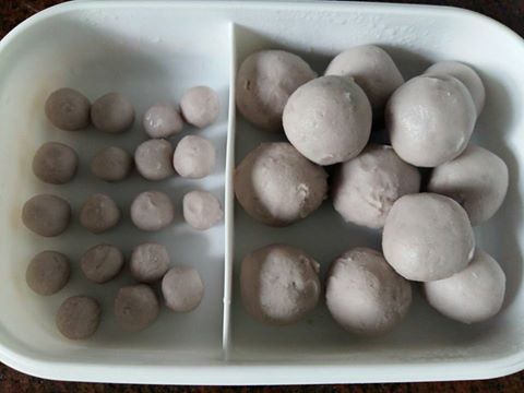 寶寶副食-芋泥圓