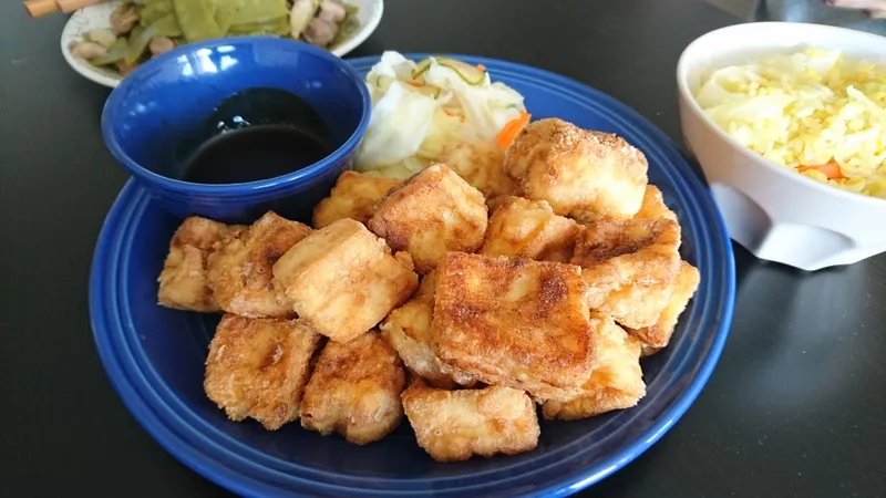 [懷念家鄉味] 蛋酥炸豆腐與自製泡菜