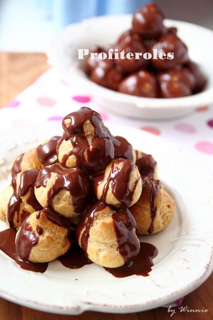 情人節的幸福提案---巧克力泡芙塔Profiteroles