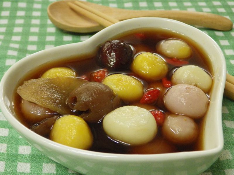 白飯做湯圓
