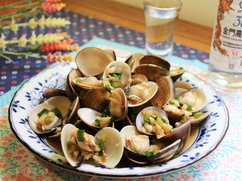 酒蒸蛤蜊【38度金門高粱酒】