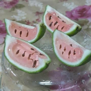儰裝西瓜果凍