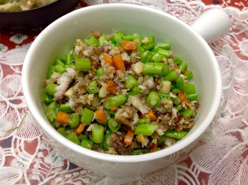 四季豆鯛魚鬆