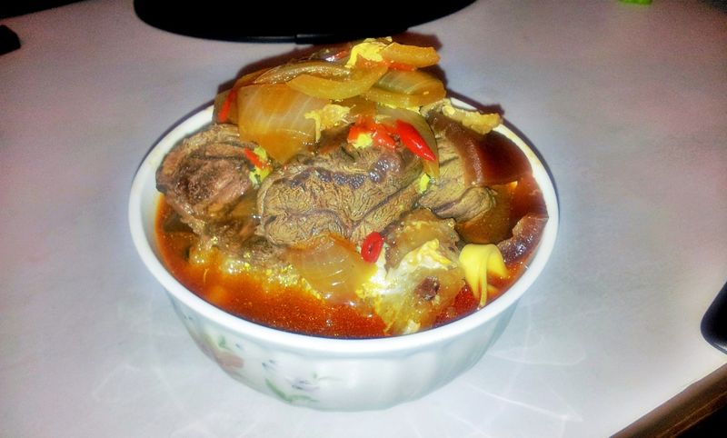 毛氏私房菜(麵系)~紅燒麻辣茄汁牛肉麵