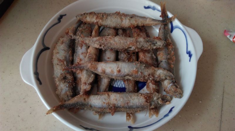 香煎柳葉魚