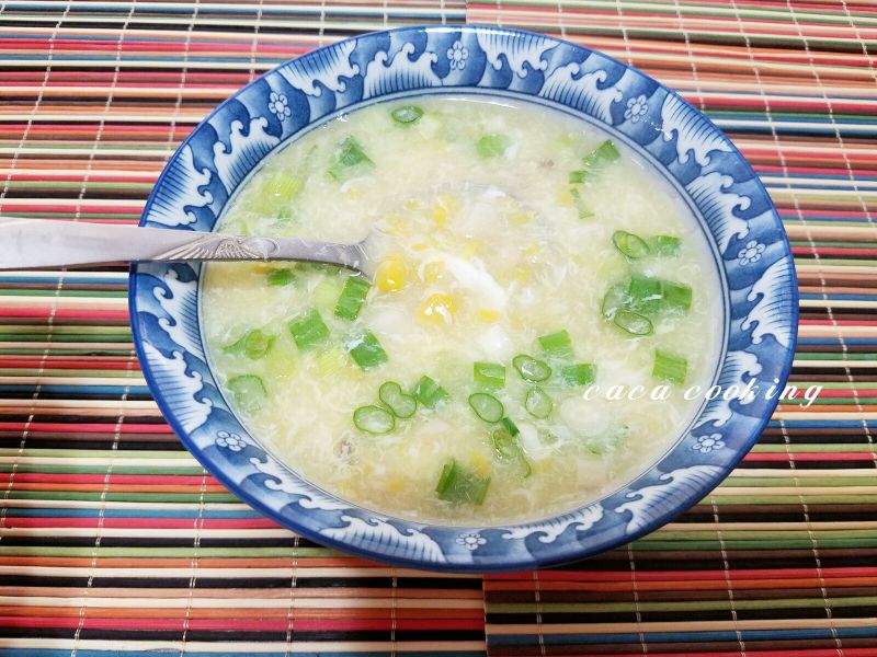 干貝杏鮑菇玉米濃湯