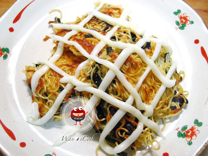 ♡宛の美好”食“光 ✿ 趴哩趴哩麵線海苔披薩