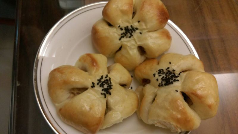 田園地瓜麵包花