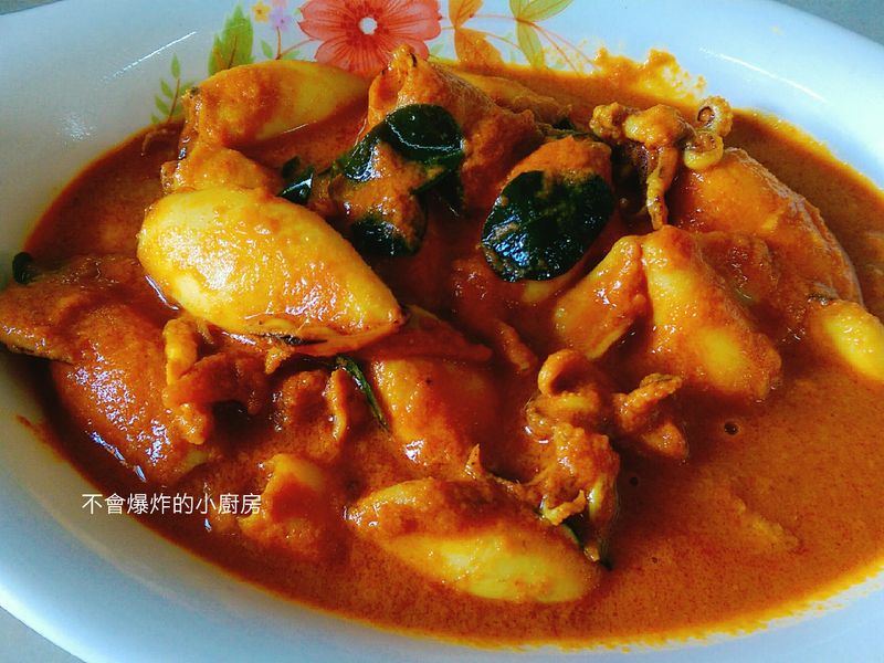 小孩都愛的咖哩小鮮魷