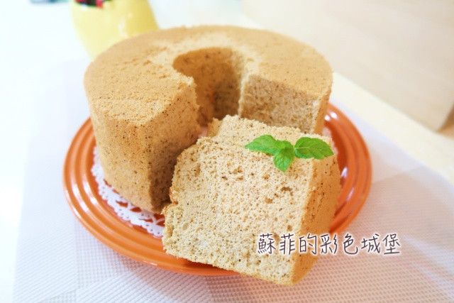 香氣四溢紅玉奶茶戚風蛋糕【無泡打粉配方】