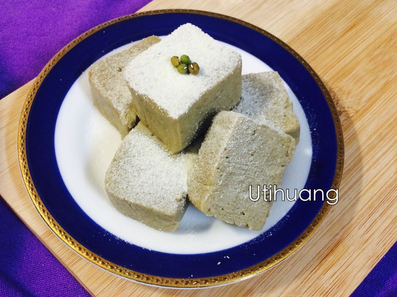 奶香帶皮綠豆糕 魂好吃的果汁機版