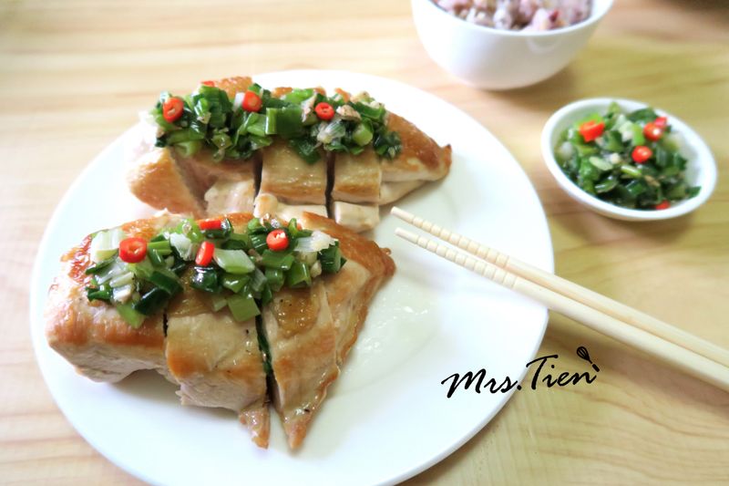 蔥油香煎雞胸
