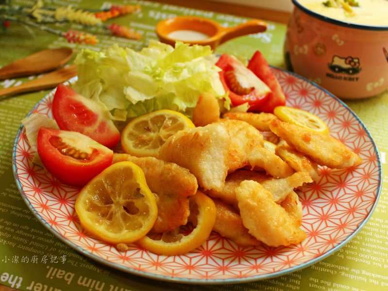 檸檬燒烤鯰魚