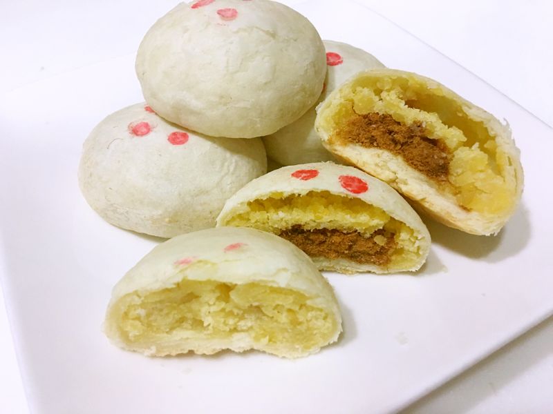 肉鬆綠豆椪