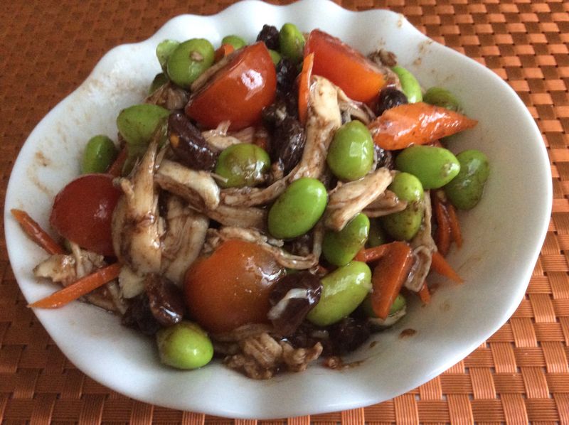 毛豆雞肉沙拉
