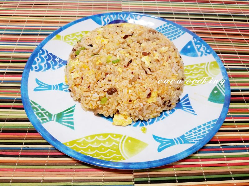 香辣肉絲蛋炒飯