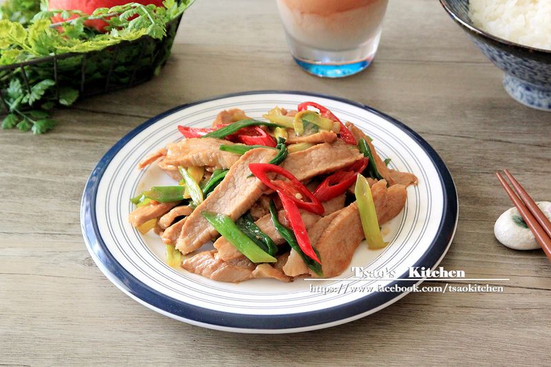 蔥爆豬肉~鮮香下飯好滋味